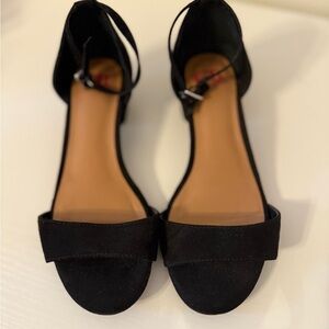 GB Girls Black Sandals